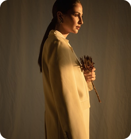 Person in shopping cart